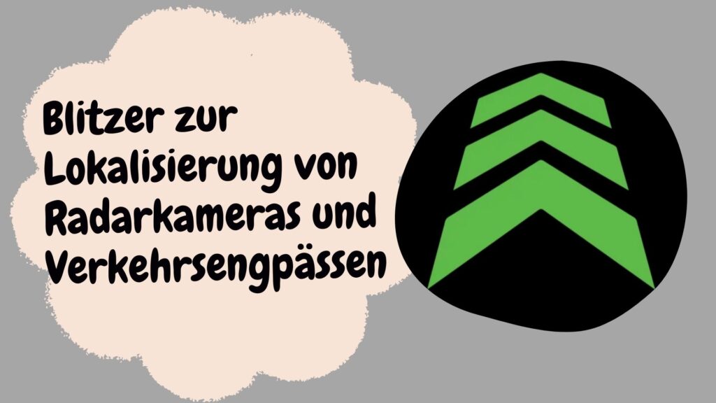 Blitzer zur Lokalisierung von Radarkameras und Verkehrsengpässen