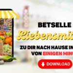 Die beste App für bequemes Einkaufen von Liebensmitteln und schnelle Lieferung zu dir nach hause!
